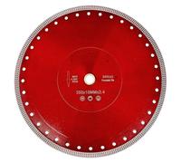 Disque de coupe diamanté de 350 mm de diamètre, épaisseur 25,4 mm/22,23 mm, pour découpe à l'eau