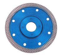 Disque de Coupe Diamanté pour Marbre et Porcelaine, Bleu Acier | Coupe sans Éclats, Compatible Machine à Marbre, Polissage Rapide, Usage pour Meuleuse et Carrelage