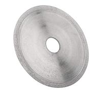 Disque de coupe longue durée de vie disque de coupe diamant résistance à l'usure haute résistance lame de scie lapidaire diamant pour couper la pierre précieuse(Toothless piece 160 * 20 * 0.8)
