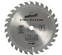 Wolfcraft Lame de scie circulaire au carbure 6733000 160 x 20 mm 20 dents