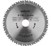 Wolfcraft Disque de coupe bois 6736000 Ø190 mm 30 dents Alésage 30 mm