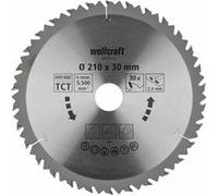 Wolfcraft 6737000 Disque scie circulaire main CT Ø210 mm 30 dents coupe rapide bois