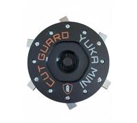 Disque de couteau compatible avec Yuka Mini et Yuka Mini 2, Mammotion avec protection incl. 6 lames - Plateau de coupe et disque de tondeuse pour robot tondeur, ne bloque pas à cause de l'herbe