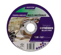 Disque de découpe 2 en 1 Norton multi-matériaux Ø 125 x 22,23 mm