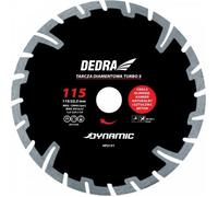 Disque de découpe - DEDRA - HP2136 - Diamant TURBO S - 230mm - Pour pierre et béton