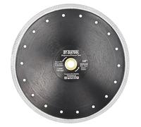 Disque de découpe diamanté 250 mm, type "X Mesh Turbo", pour carrelage, marbre et granit, avec un alésage de 25,4 mm