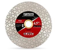 Disque de découpe diamanté de 115 mm pour la découpe de porcelaine, de carrelage, de céramique, de marbre et de pierre artificielle. Idéal pour le meulage des bords et la découpe