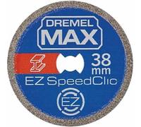 Disque de Découpe Dremel Max S456, EZ SpeedClic, ø38mm, Haute Longévité, Pour Métaux