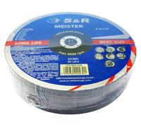 Disque de découpe S&R pour métal, acier, acier inoxydable/INOX, 230x2,0x22,23 mm, série A30 S-BF, lot de 25 pièces – 230 x 2 mm / 9,1 x 0