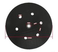 Disque de flocage 150 mm 6 trous en mousse souple pour ponceuse Metabo SX E 425 XL SX E 450 SXE 450 TurboTec avec forte stabilité de montage