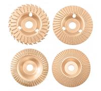 Disque de fraisage pour meuleuse d'angle en bois - 115/125 mm - Avec 22 mm - Disque abrasif pour façonner, poncer et couper
