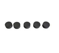 Disque de graphite Plaque de disque Haute pureté Feuille de graphite ronde Haute résistance Haute densité Haute pureté(100x10mm 5pcs)