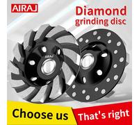 Disque de meulage diamanté 2/3/5 pièces, meule abrasive en forme de coupelle, résistant à l'usure, pour polissage du marbre, du béton et du ciment, pour meuleuse d'angle 5pcs