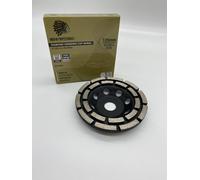 Disque de meulage diamanté double rangée 125 mm, professionnel indien