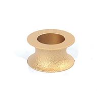 disque de meulage diamanté pour bords, 1 disque diamanté demi-rond 75 mm x 20, grain 60, for meuleuse d'angle