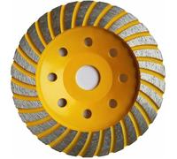 Disque de meulage diamanté pour le ponçage du béton 125 x 22,2 mm, plaque de meulage pour le façonnage de surfaces en béton, granit,