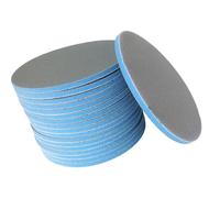 Disque de meulage en mousse, 20 pièces, 6 pouces, 800 mesh | Papier de verre éponge Flexible rond de 150Mm, pour le meulage la peinture de la voiture, papier de verre