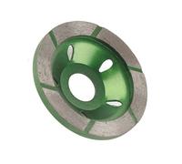 Disque de meule à segment diamanté de 80 mm, outil de meulage haute résistance de qualité supérieure pour le meulage en céramique de pierre de béton, vert, diamètre extérieur de