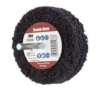 3M Scotch-Brite Disque de nettoyage grossier XT-ZS Pro, 75 mm, 13 mm, 6 mm, S, extra coarse x10 morceau