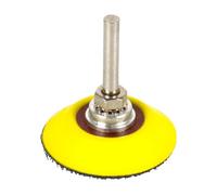 Disque de polissage châssis moulin à air autoadhésif éponge succinct 123456 pouces plateau papier roue meulage(1 inch 25mm handle 6)