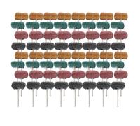 Disque de polissage en tissu, Roue de polissage, outil rotatif, Mini perceuse, brosse abrasive(100pcs)