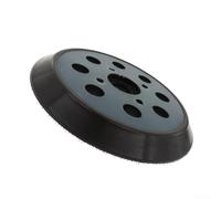 Disque de ponçage 125 mm pour ponceuses excentriques RIDGID aléatoire avec filetage de montage intégré et 8 trous d'extraction de poussière