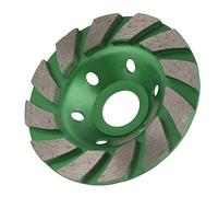 Disque de Ponçage Diamant Vert 100 mm x 22,23 mm x 5 mm pour Pierre Béton Céramique Granit Pierre Marbre Polissage, Meule