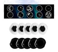 Disque de projecteur galaxie grand angle, réaliste, haute résolution et | Projecteur - Disques pour plafond, mur, chambre, salon, détente à la maison, fêtes, célébrations et