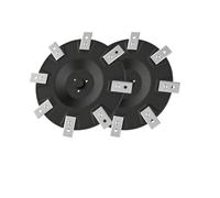 Disque De Robot De Tonte, Compatible Avec Mammotion Luba 2 AWD, Lame De Coupe En Plastique Noir 173x22 Mm, for Modèles 2025 Et Ultérieurs, Disque De Lame(SET b)