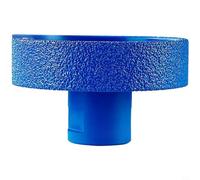 Disque de roue de fraisage à rainure diamantée pour meuleuse d'angle Disque de meulage plat pour carrelage marbre pierre Installation précise du bassin sculpture en pierre Ponçage humide et sec 10 mm