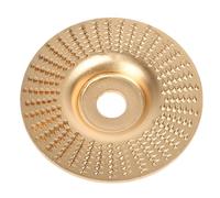 Disque De Sculpture Sur Bois, Accessoires De Meuleuse D'angle De 4 Pouces, Disque De Façonnage Du Bois, Roue De Meuleuse De Souche En Acier À Haute Teneur En Carbone for Couper(Flat Type)