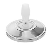 Disque de Tête de Balai Laveur de Sol Rotatif en Acier Inoxydable | Rechange pour Nettoyage Domestique, Design Rotatif 360°, Usage sur Fenêtres et Carrelage, Poignée