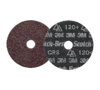 Disque de traitement de surface de précision ultrarésistant Scotch-Brite, HD-DH, Coarse 120+, 127 mm x 22.23 mm