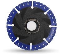 Disque de tronçonnage diamanté 115 x 22,23 mm, polyvalent, pour béton armé, métal, aluminium, PVC, fer