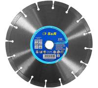 Disque de tronçonnage diamanté 230x22,2x10 mm pour béton, granit et pierre