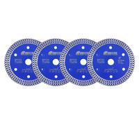 Disque de tronçonnage diamanté - 75 mm x 10 mm, lot de 4, pour carreaux de céramique et granit