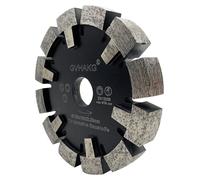 Disque de tronçonnage diamanté de 120 mm pour béton et asphalte, largeur de 16 mm, alésage de 22,23 mm