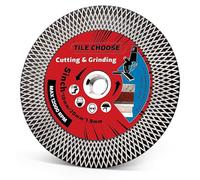 Disque de tronçonnage diamanté de 125 mm pour carrelage, granit, marbre, pour découpe et ponçage, filetage M14