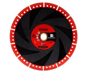 Disque de tronçonnage diamanté de 180 mm pour béton, acier, métal, pierre et carrelage
