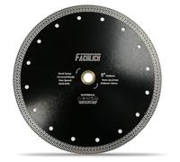 Disque de tronçonnage diamanté de 230 mm, type "Mesh-Turbo", pour découper des carreaux, du granit et du marbre