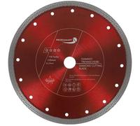 Disque de tronçonnage diamanté de qualité supérieure, 230 mm x 22,23 mm, pour meuleuse d'angle, adapté pour le découpage de carreaux et de pierre naturelle