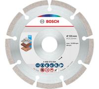 Disque de tronçonnage diamanté multi-matériaux, 125 x 22,23 x 7 mm, lot de 10 pièces.