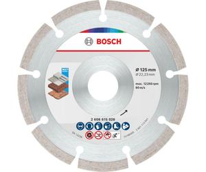 Disque de tronçonnage diamanté multi-matériaux, 125 x 22,23 x 7 mm, lot de 10 pièces.