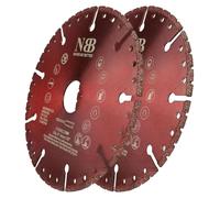 Disque de tronçonnage diamanté multifonction pour meuleuse d'angle, idéal pour couper le granit, diamètre 125 mm