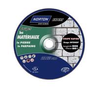 DISQUE DE TRONCONNAGE NORTON EXPERT Ø 230 EPAISSEUR 3 2 POUR MEULEUSE D'ANGLE POUR MATÉRIAUX -66252828494