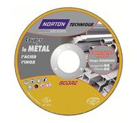 Disque de tronconnage Norton Technique Score Ø125 -66252832881