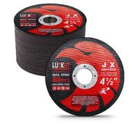 Disque de tronçonnage pour meuleuse d'angle, 4-1/2 pouces x 3/64 pouces x 7/8 pouces, pour découper des métaux fins et l'acier inoxydable