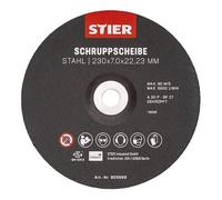 Disque d'ébarbage STIER, 230 x 7,0 x 22,23, forme 27/10 pièces 10 pièces