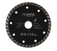 VITO - Disque diamant 125 x 1,2 mm Meuleuses Alesage 22.5mm Pierre Marbre Granit