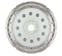 Disque à meuler diamanté, 2 segments, 180 x 22,2 mm, pour meulage à sec